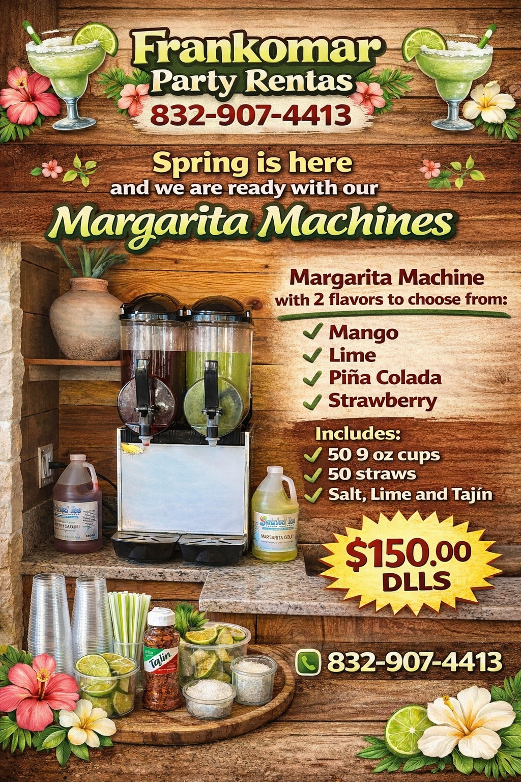Renta de Máquina de Margarita