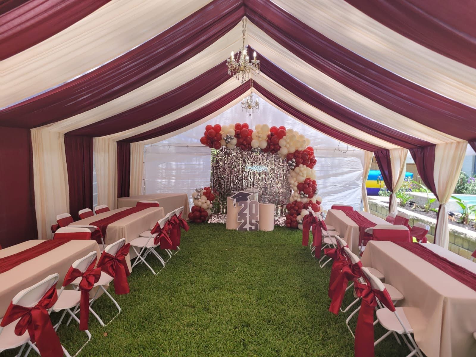 Decoración para graduación